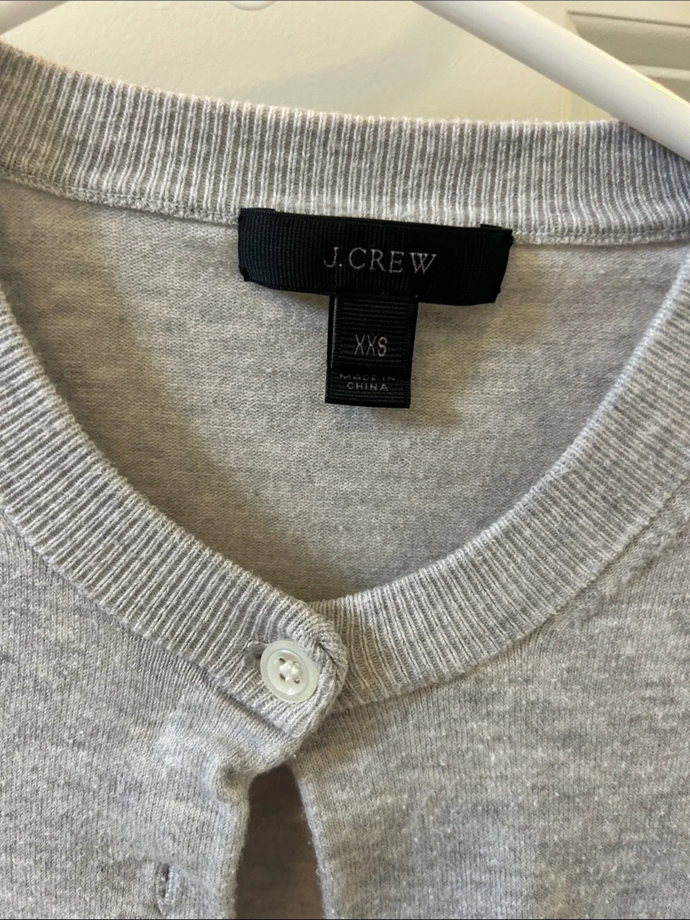 Jcrew gray cardigan